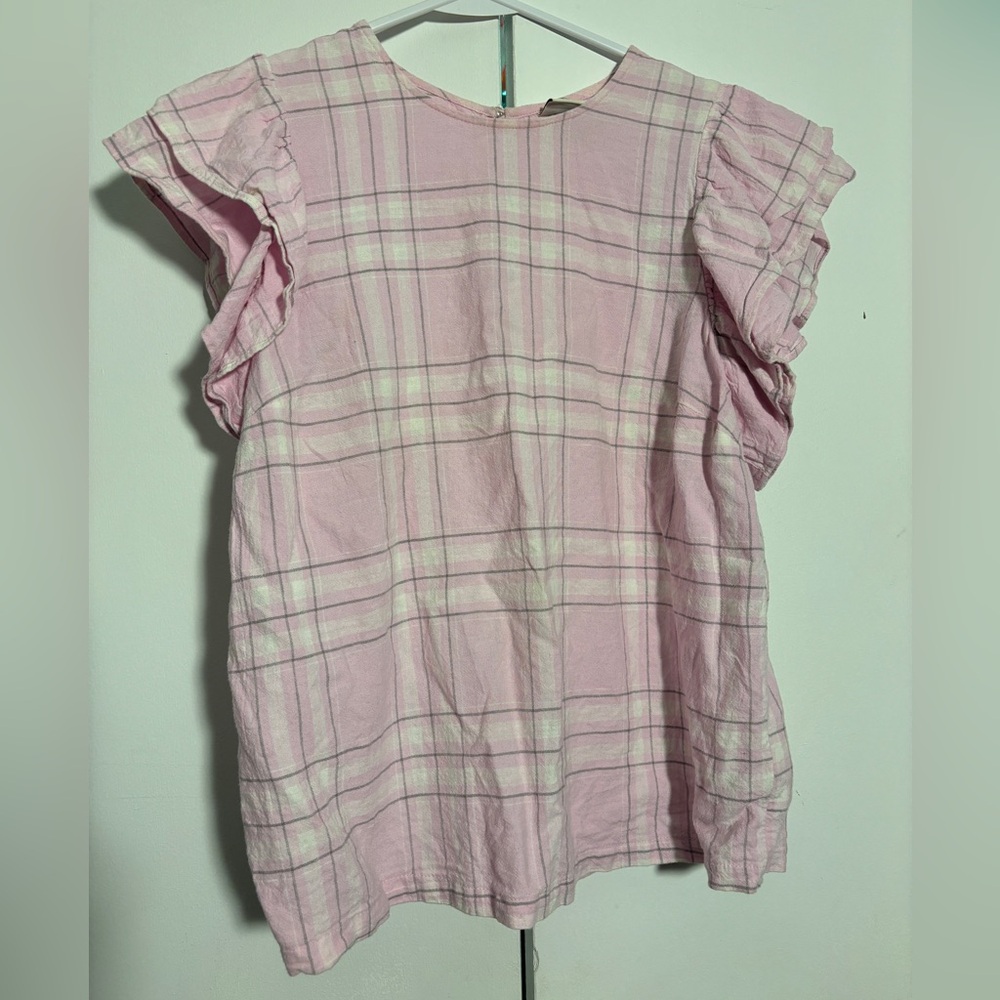 A New Day Ruffle Sleeve Top